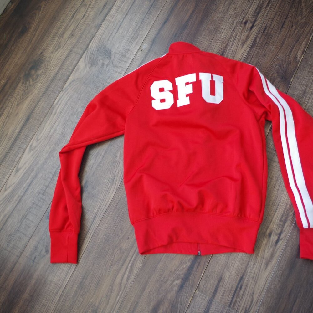 Red Oasics Zipp Up Ladies Jacket SFU